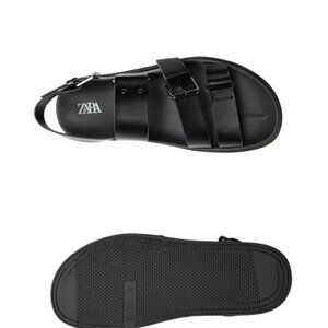 Zara | Shoes | Zara Sandals Men Double Buckle Strap Flat  display picture 2
